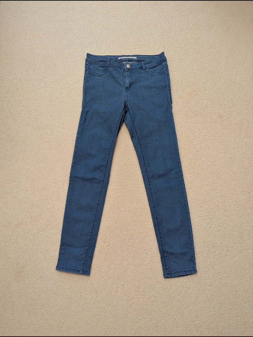 Women's Dark Blue Slim Stretch Jeans